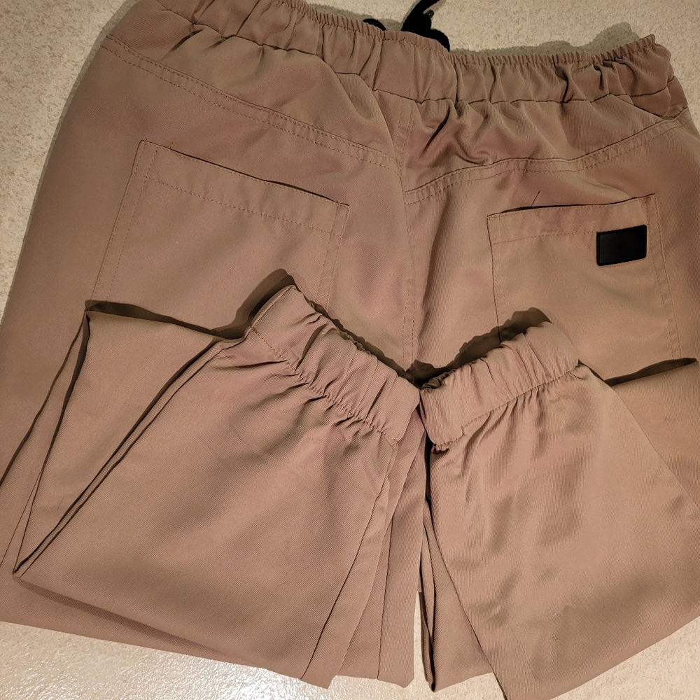 Khaki joggers